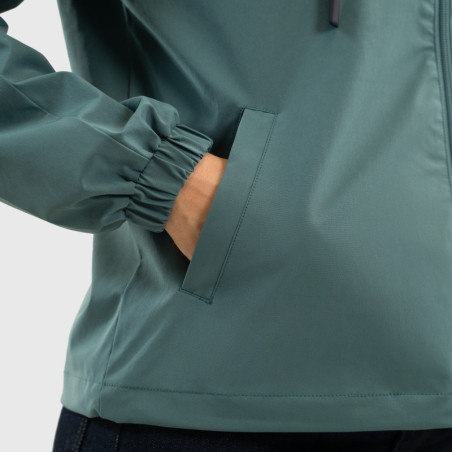 Veste imperméable femme Boreal Harcour vert paon - Le paturon
