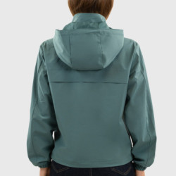 Veste imperméable femme Boreal Harcour vert paon - Le paturon