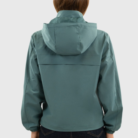 Veste imperméable femme Boreal Harcour vert paon - Le paturon