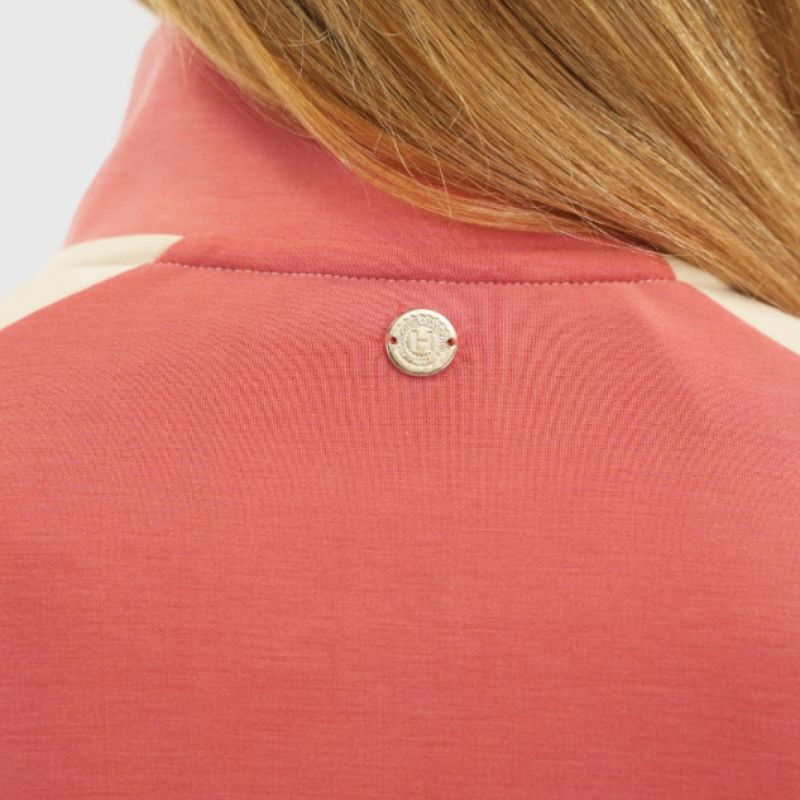 Sweat équitation femme Brenda Harcour pamplemousse - Le Paturon