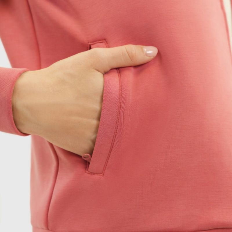 Sweat équitation femme Brenda Harcour pamplemousse - Le Paturon
