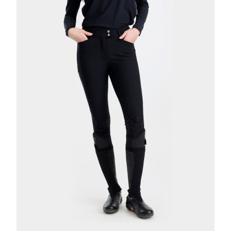 Pantalon équitation femme X-Perform Iconic Laura Kraut Horse Pilot noir - Le Paturon