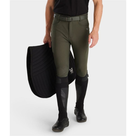 Pantalon équitation homme X-Perform Iconic Horse Pilot kaki - Le Paturon