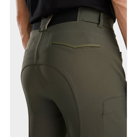 Pantalon équitation homme X-Perform Iconic Horse Pilot kaki - Le Paturon