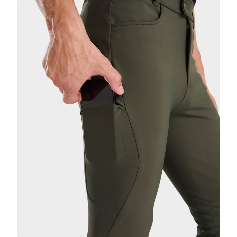 Pantalon équitation homme X-Perform Iconic Horse Pilot kaki - Le Paturon