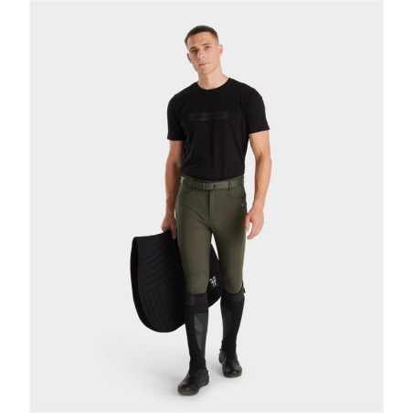 Pantalon équitation homme X-Perform Iconic Horse Pilot kaki - Le Paturon