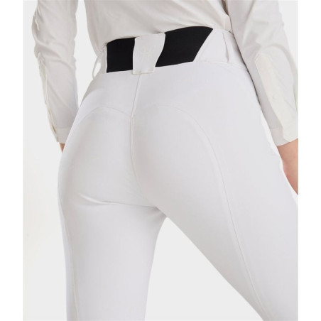 Pantalon équitation Femme X-Prime Horse Pilot blanc - Le Paturon