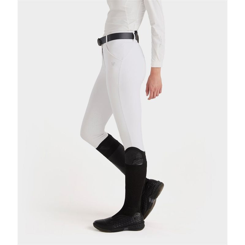Pantalon équitation Femme X-Prime Horse Pilot blanc - Le Paturon