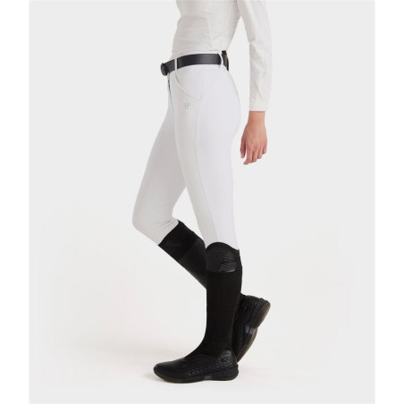 Pantalon équitation Femme X-Prime Horse Pilot blanc - Le Paturon