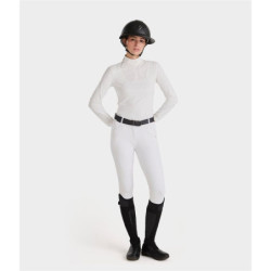 Pantalon équitation Femme X-Prime Horse Pilot blanc - Le Paturon