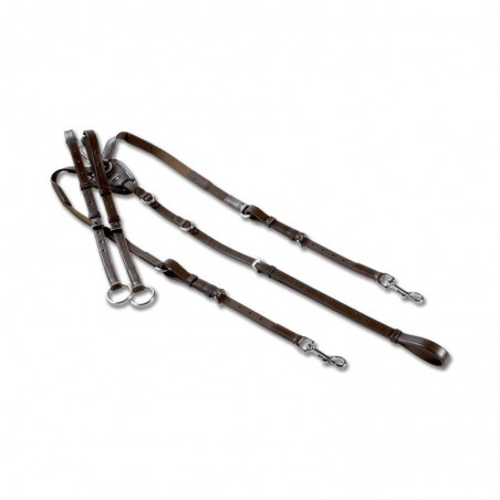 1 Collier bricole élastique X-line, Collier bricole élastique cheval, Le Paturon - Waldhausen