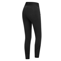 Legging équitation femme Pia Elt noir - Le Paturon
