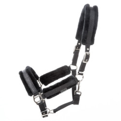 Licol nylon cheval paillettes mouton synthétique Star Kavalkade