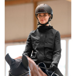 Veste de pluie équitation femme Performance ELT noir - Le Paturon