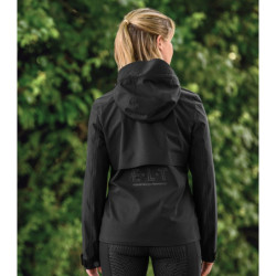 Veste de pluie équitation femme Performance ELT noir - Le Paturon