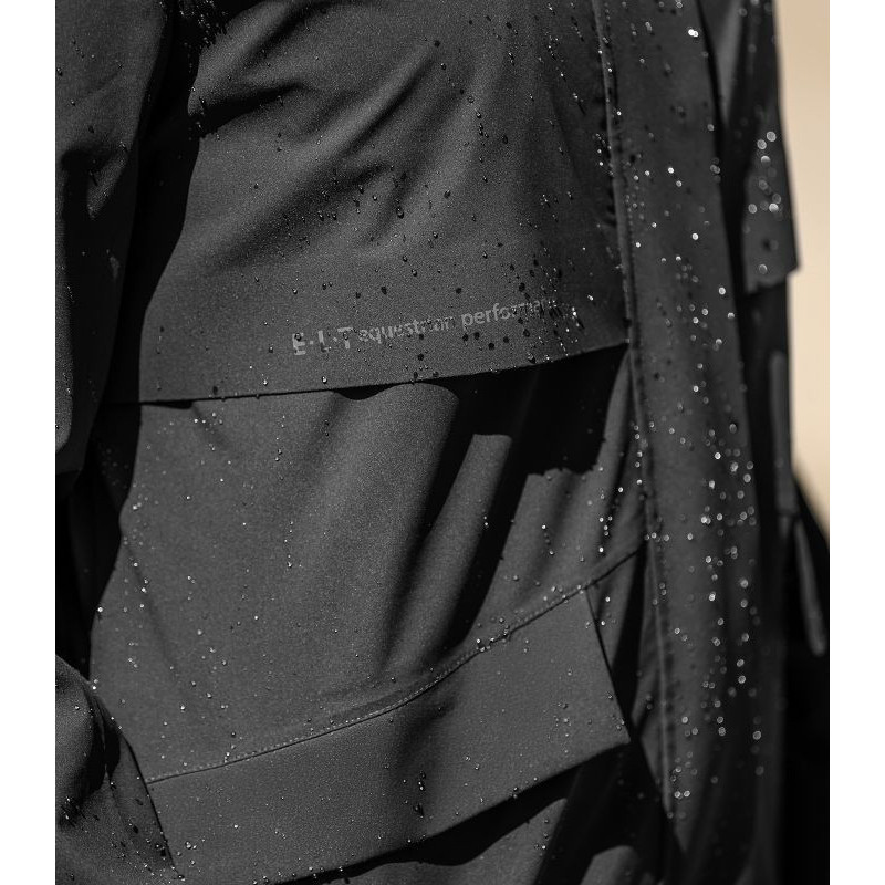Veste de pluie équitation femme Performance ELT noir - Le Paturon