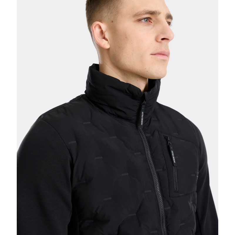 Veste équitation Homme hybride Pulse Horse Pilot noir - Le Paturon