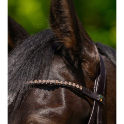 Frontal vague cheval strass X-line Glam Waldhausen - Le Paturon