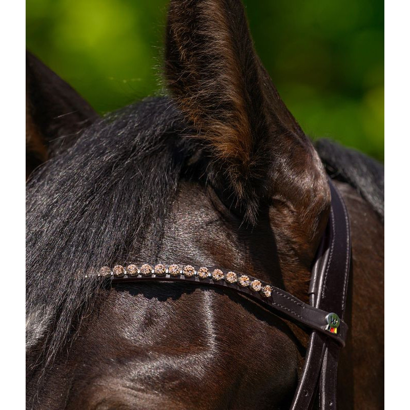 Frontal vague cheval strass X-line Glam Waldhausen - Le Paturon