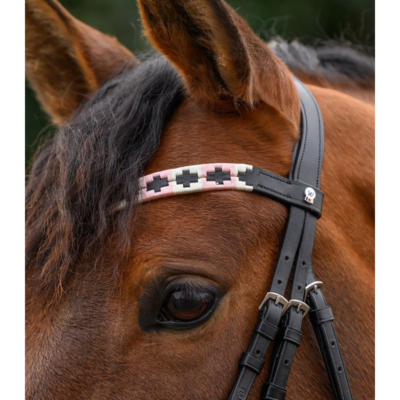 Frontal bridon cheval X-line Polo Waldhausen - Le Paturon
