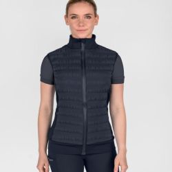 Gilet sans manches équitation femme Seattle Elt bleu profond - Le Paturon