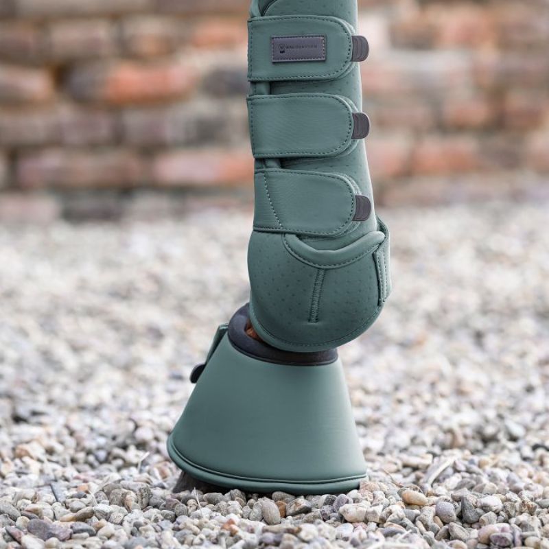 Cloches cheval Performance Waldhausen vert pin - Le Paturon