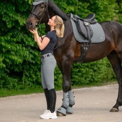 Cloches cheval Performance Waldhausen gris chrome - Le Paturon