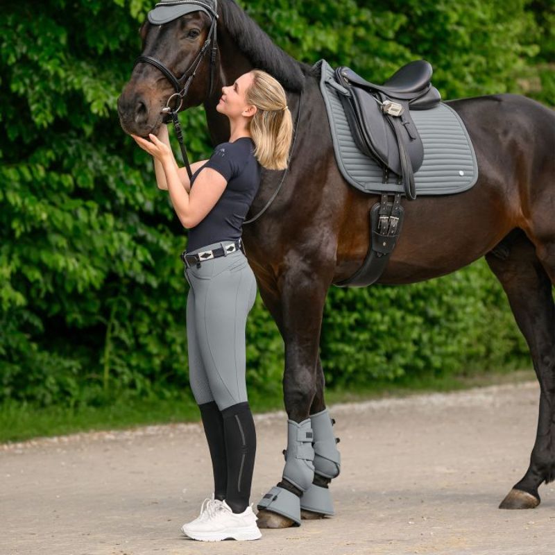 Cloches cheval Performance Waldhausen gris chrome - Le Paturon