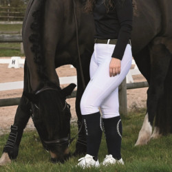 Pantalon concours équitation femme Physio Ara Aravolte blanc