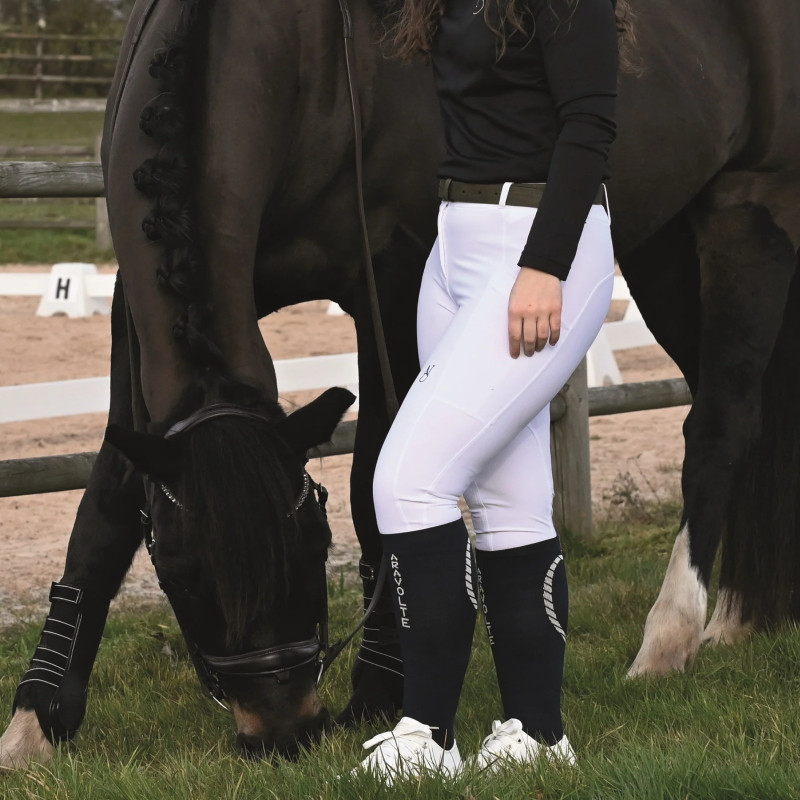 Pantalon concours équitation femme Physio Ara Aravolte blanc