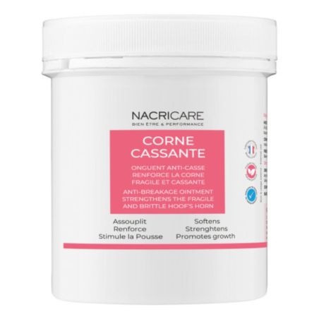 Corne Cassante Nacricare - Onguent cheval 250ml - Le Paturon