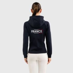 Sweat zippé équitation Femme Frankel France Harcour