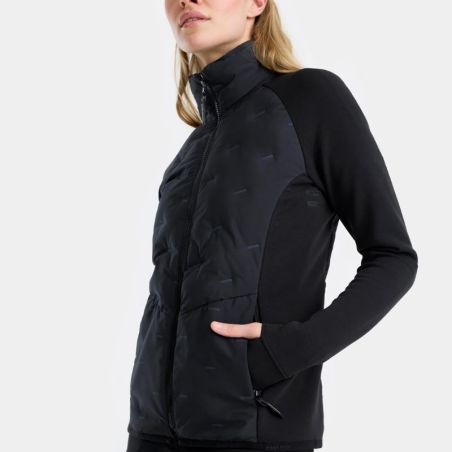 Veste équitation Femme hybride Pulse Horse Pilot noir - Le Paturon