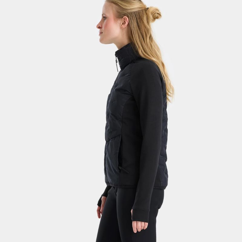 Veste équitation Femme hybride Pulse Horse Pilot noir - Le Paturon