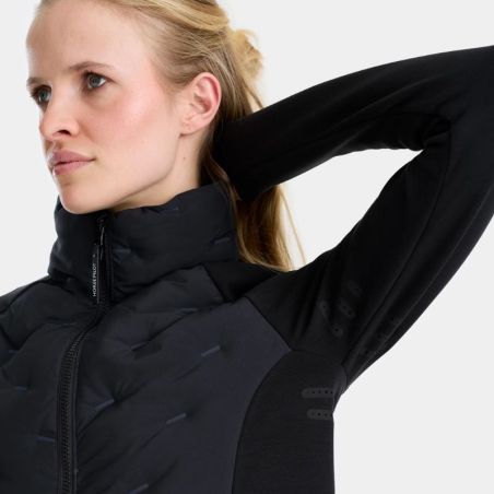 Veste équitation Femme hybride Pulse Horse Pilot noir - Le Paturon