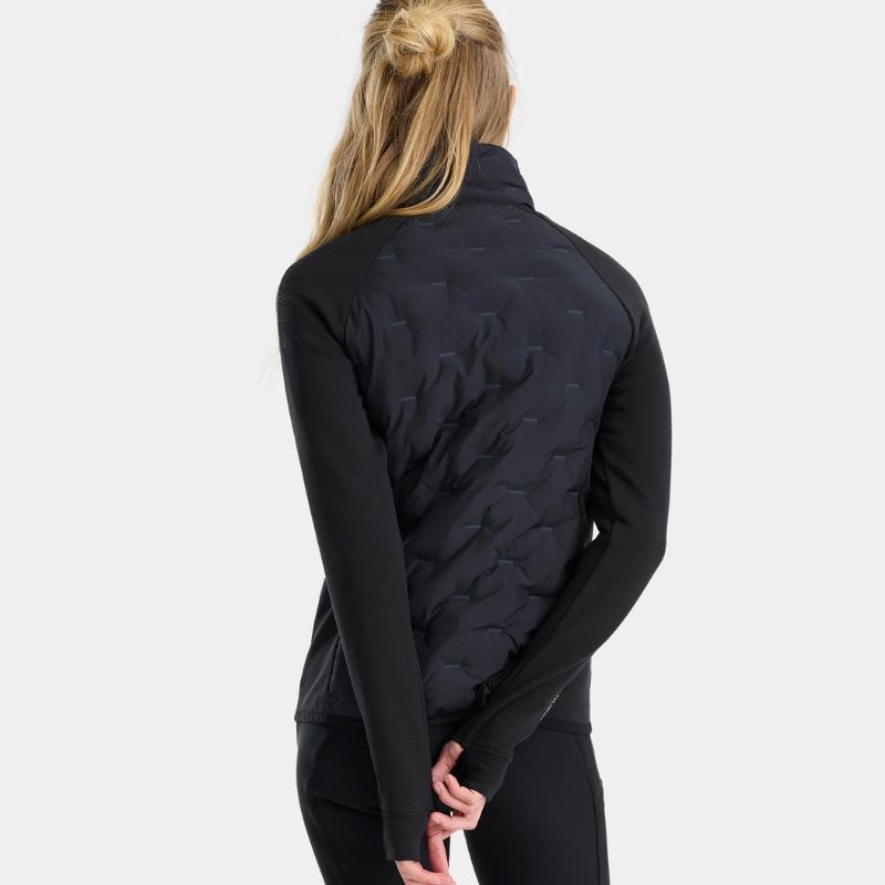 Veste équitation Femme hybride Pulse Horse Pilot noir - Le Paturon
