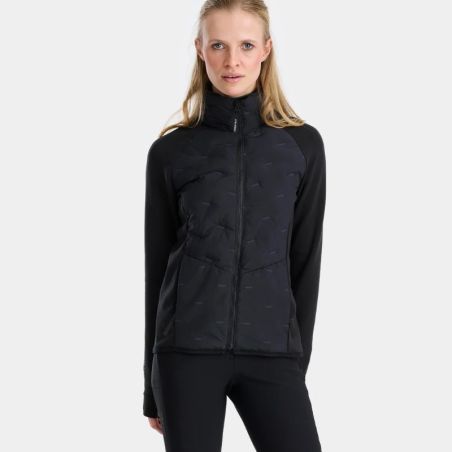 Veste équitation Femme hybride Pulse Horse Pilot noir - Le Paturon