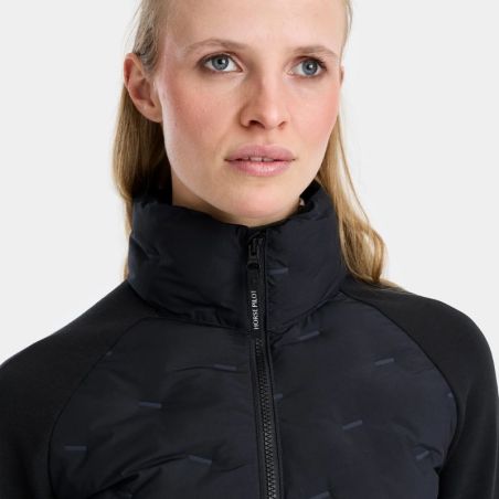 Veste équitation Femme hybride Pulse Horse Pilot noir - Le Paturon