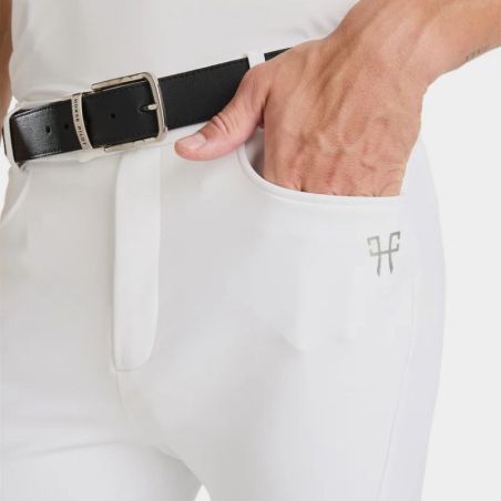 Pantalon équitation homme X-Perform Iconic Horse Pilot blanc - Le Paturon