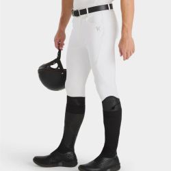 Pantalon équitation homme X-Perform Iconic Horse Pilot blanc - Le Paturon