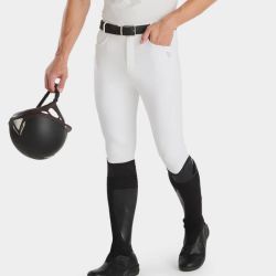 Pantalon équitation homme X-Perform Iconic Horse Pilot blanc - Le Paturon
