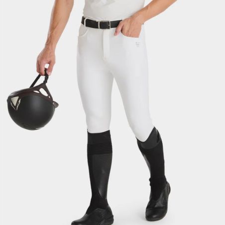 Pantalon équitation homme X-Perform Iconic Horse Pilot blanc - Le Paturon