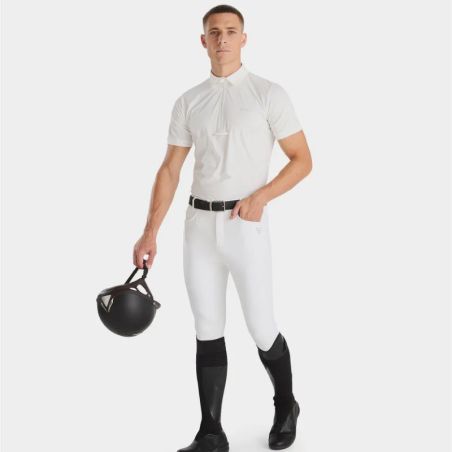 Pantalon équitation homme X-Perform Iconic Horse Pilot blanc - Le Paturon