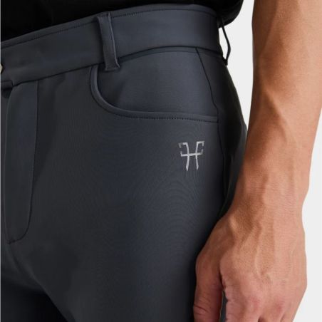 Pantalon équitation homme X-Perform Iconic Horse Pilot acier - Le Paturon