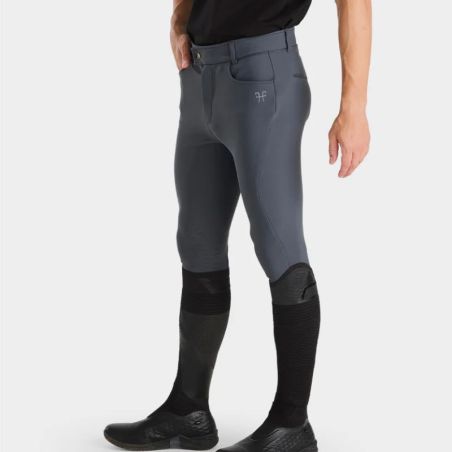 Pantalon équitation homme X-Perform Iconic Horse Pilot acier - Le Paturon