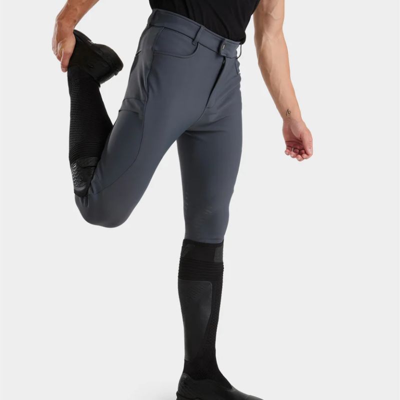Pantalon équitation homme X-Perform Iconic Horse Pilot acier - Le Paturon