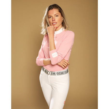 Polo de concours Femme Archie manches longues GEM Equitation - Le Paturon