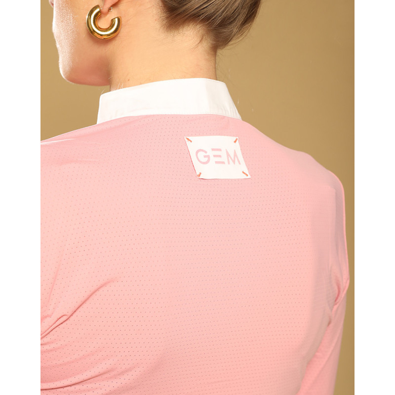Polo de concours Femme Archie manches longues GEM Equitation - Le Paturon