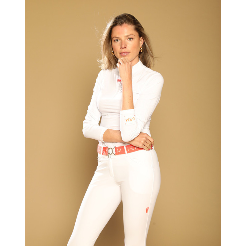 Polo de concours Femme Archie manches longues GEM Equitation - Le Paturon