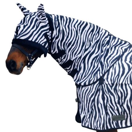 Couvre cou anti mouche cheval Zebra Waldhausen - Le Paturon